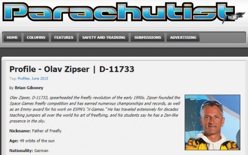 Profile – Olav Zipser | D-11733